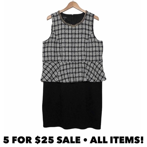 Spense Peplum Dress - Picture 1 of 14